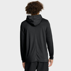 Los Angeles Dodgers Nike Authentic Collection Dri-FIT Long Sleeve Hooded T-Shirt - Black T-shirts