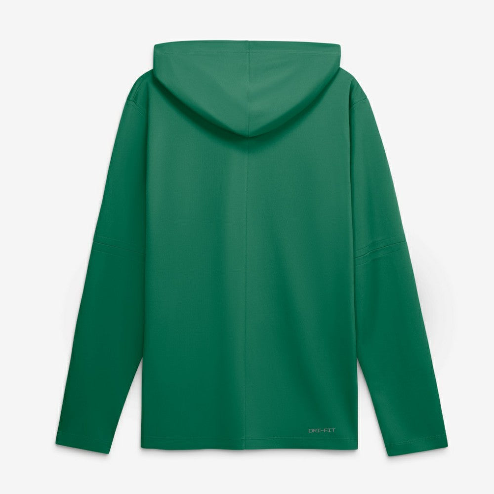 Athletics Nike Authentic Collection Dri-FIT Long Sleeve Hooded T-Shirt - Kelly Green T-shirts