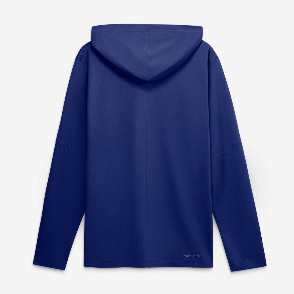 Texas Rangers Nike Authentic Collection Dri-FIT Long Sleeve Hooded T-Shirt - Royal T-shirts