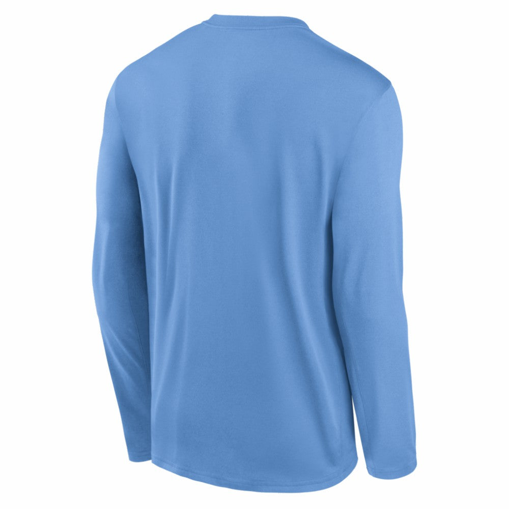 Chicago Cubs Nike Authentic Collection Legend Dri-FIT Long Sleeve T-Shirt - Light Blue T-shirts