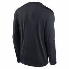 Cleveland Guardians Nike Authentic Collection Legend Dri-FIT Long Sleeve T-Shirt - Black T-shirts