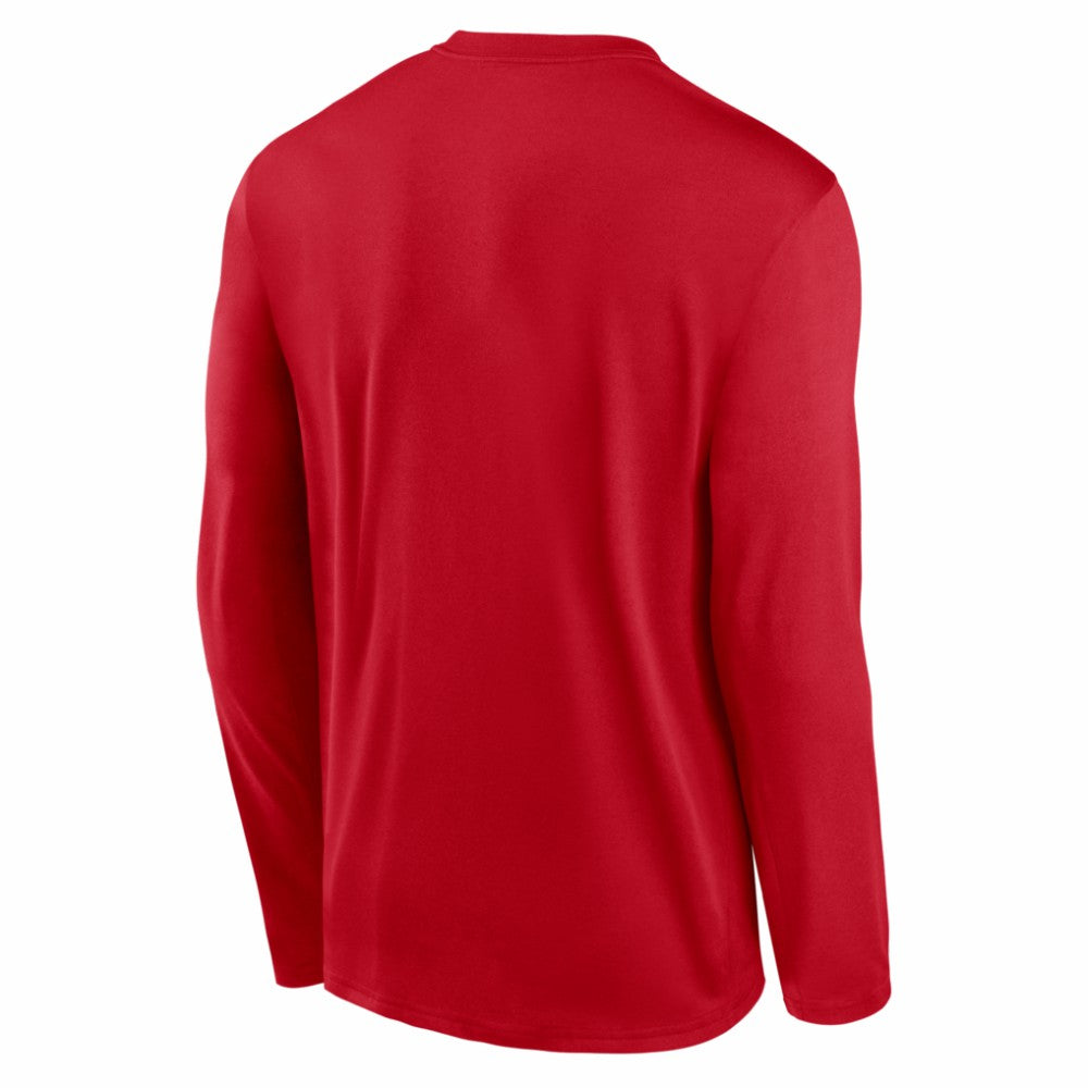 Philadelphia Phillies Nike Authentic Collection Legend Dri-FIT Long Sleeve T-Shirt - Red T-shirts