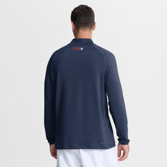 Boston Red Sox Nike Authentic Collection Dri-FIT Raglan Half-Zip Pullover - Navy Pullover