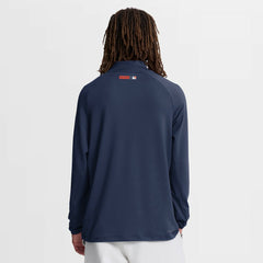 Houston Astros Nike Authentic Collection Dri-FIT Raglan Half-Zip Pullover - Navy Pullover