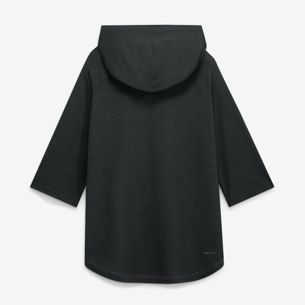 Baltimore Orioles Nike Authentic Collection Flux Dri-FIT Raglan 3/4-Sleeve Hooded T-Shirt - Gray T-shirts