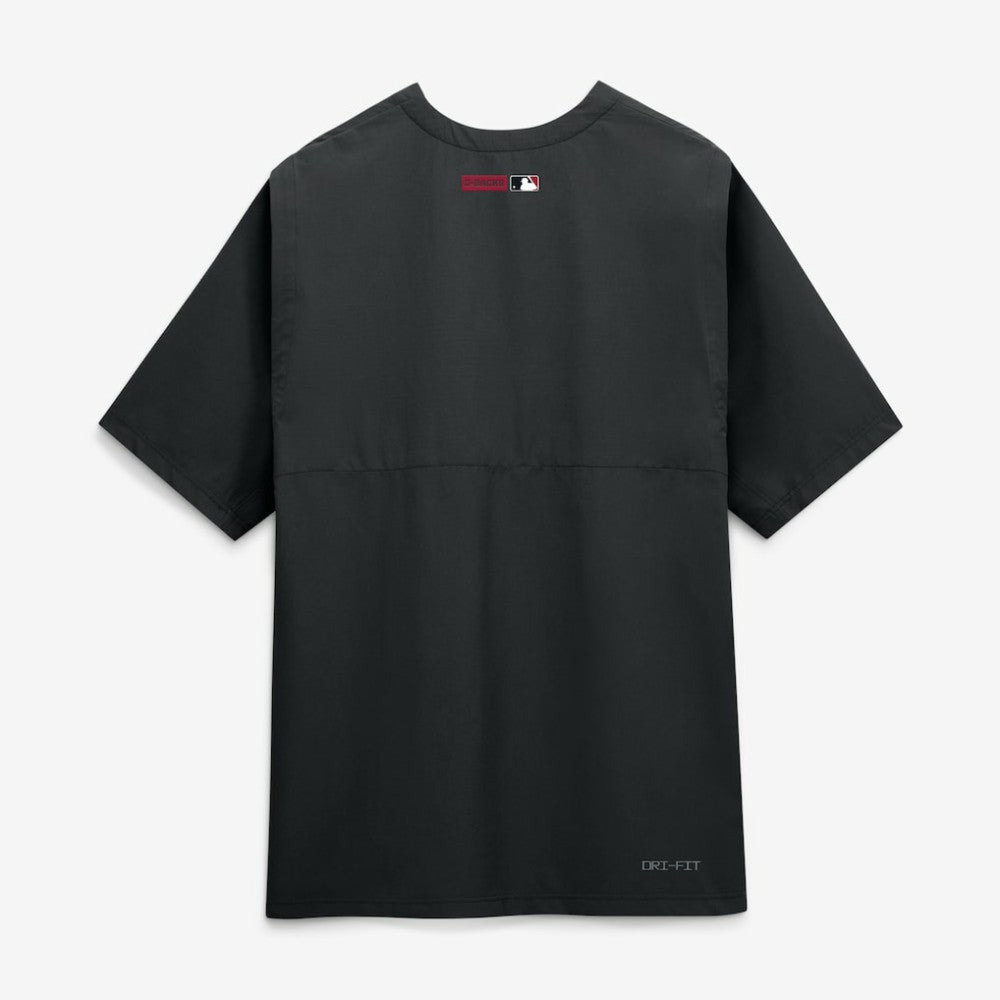 Arizona Diamondbacks Nike Authentic Collection Dri-FIT Quarter-Zip Windshirt - Black