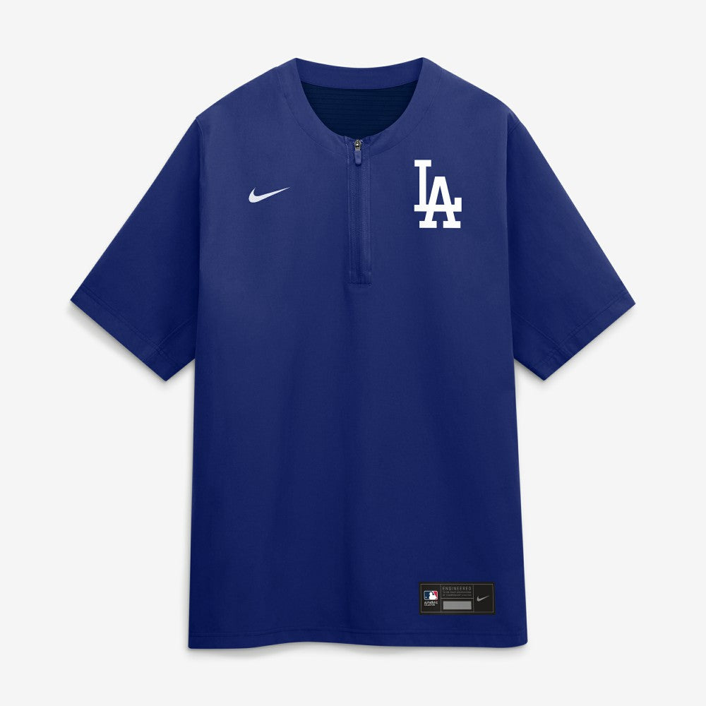 Los Angeles Dodgers Nike Authentic Collection Dri-FIT Quarter-Zip Windshirt - Royal