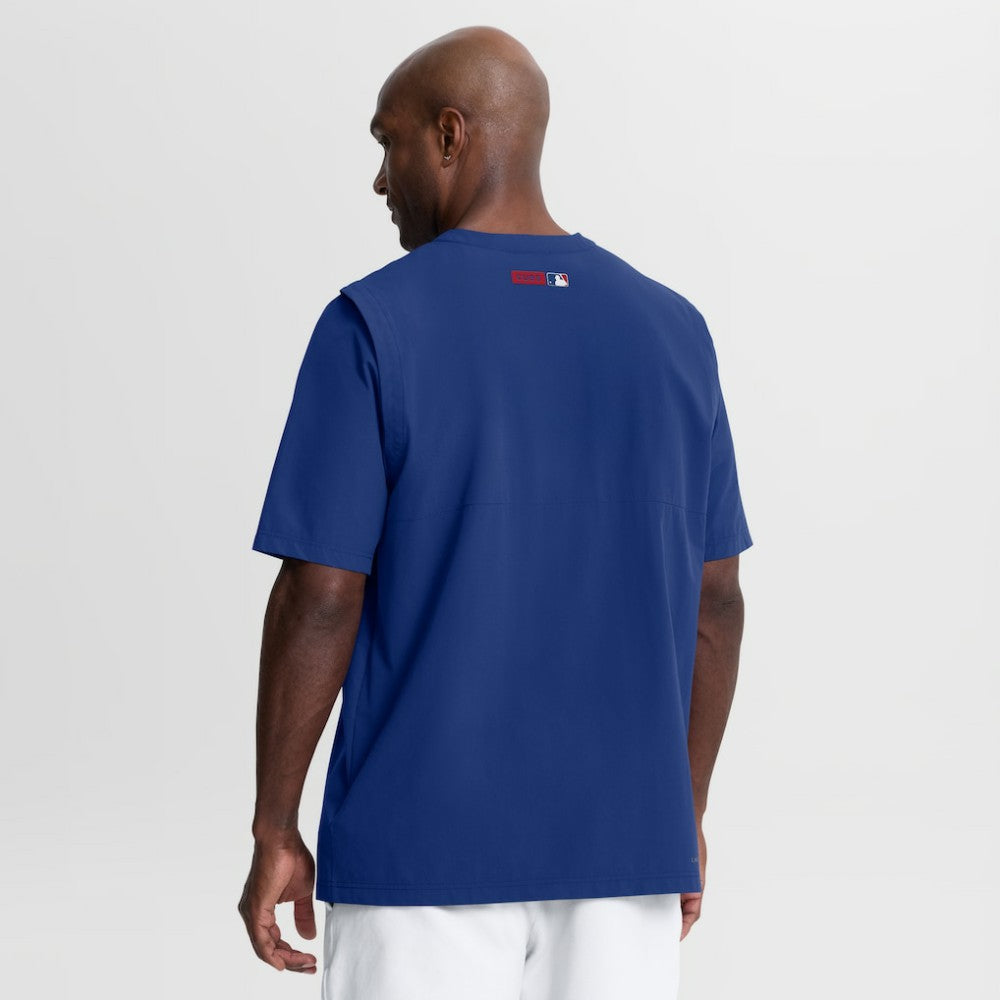 Chicago Cubs Nike Authentic Collection Dri-FIT Quarter-Zip Windshirt - Royal