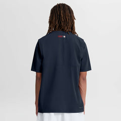 Atlanta Braves Nike Authentic Collection Dri-FIT Quarter-Zip Windshirt - Navy