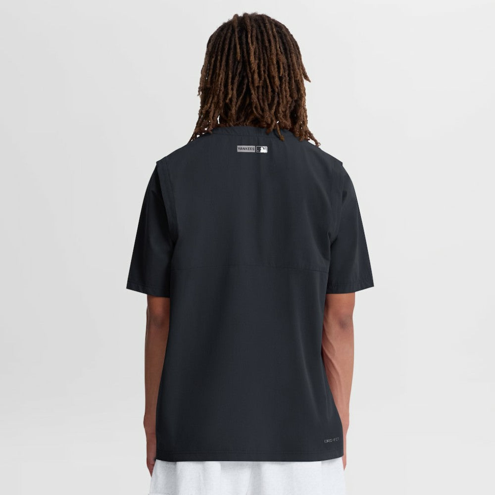 New York Yankees Nike Authentic Collection Dri-FIT Quarter-Zip Windshirt - Navy