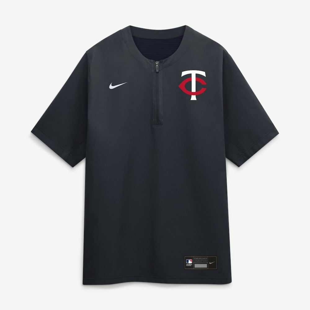 Minnesota Twins Nike Authentic Collection Dri-FIT Quarter-Zip Windshirt - Navy