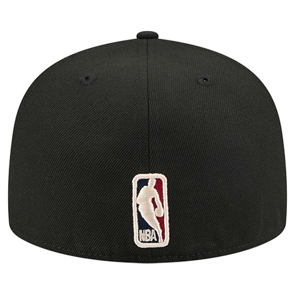 Milwaukee Bucks Core Logo 59FIFTY Fitted Hat Black - New Era