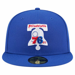Philadelphia 76ers Core Logo 59FIFTY Fitted Hat Royal - New Era