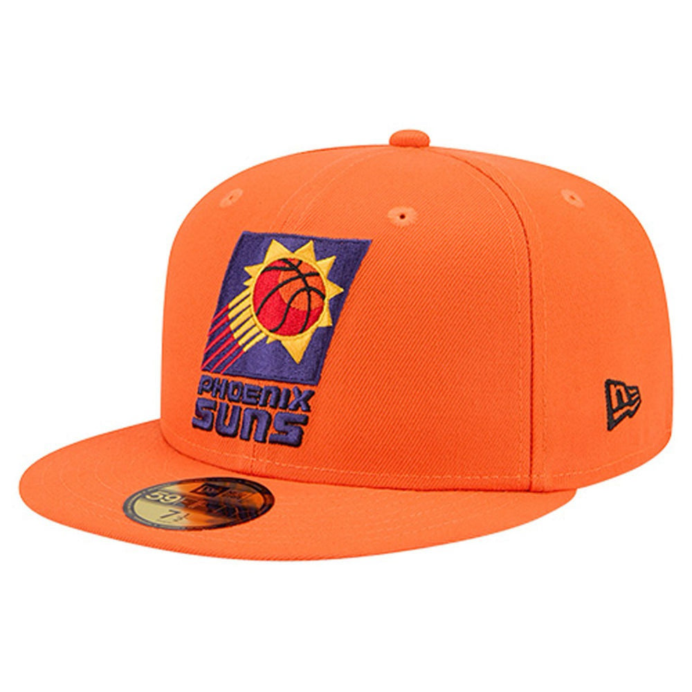 Phoenix Suns Core Logo 59FIFTY Fitted Hat Orange - New Era