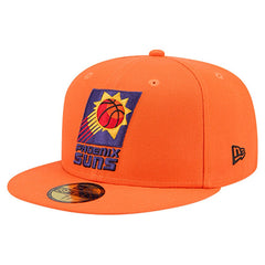 Phoenix Suns Core Logo 59FIFTY Fitted Hat Orange - New Era