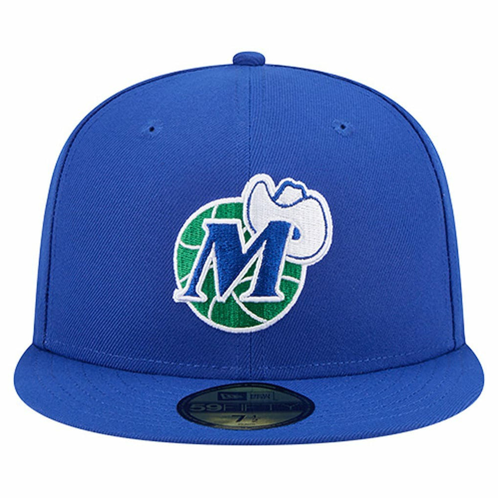Dallas Mavericks Core Logo 59FIFTY Fitted Hat Blue - New Era
