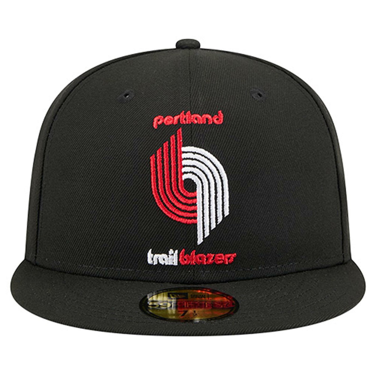 Portland Trail Blazers Core Logo 59FIFTY Fitted Hat Black - New Era