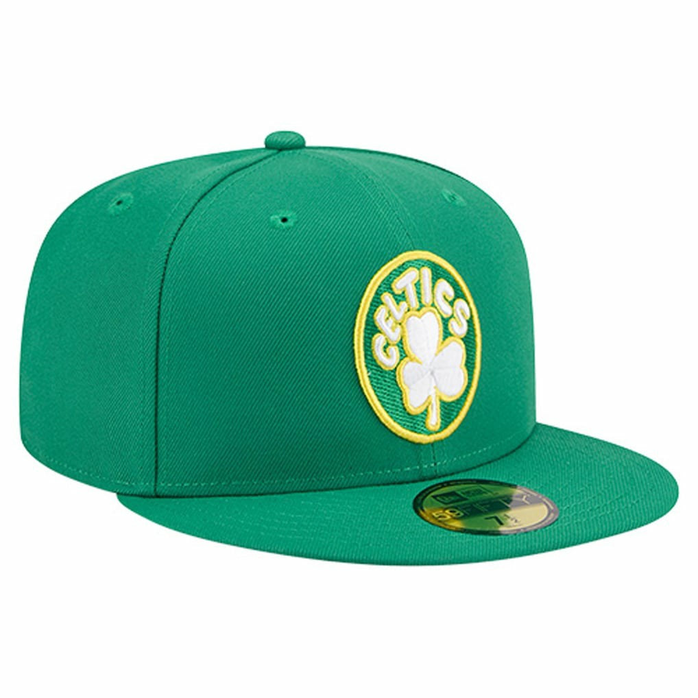 Boston Celtics Core Logo 59FIFTY Fitted Hat Kelly Green - New Era