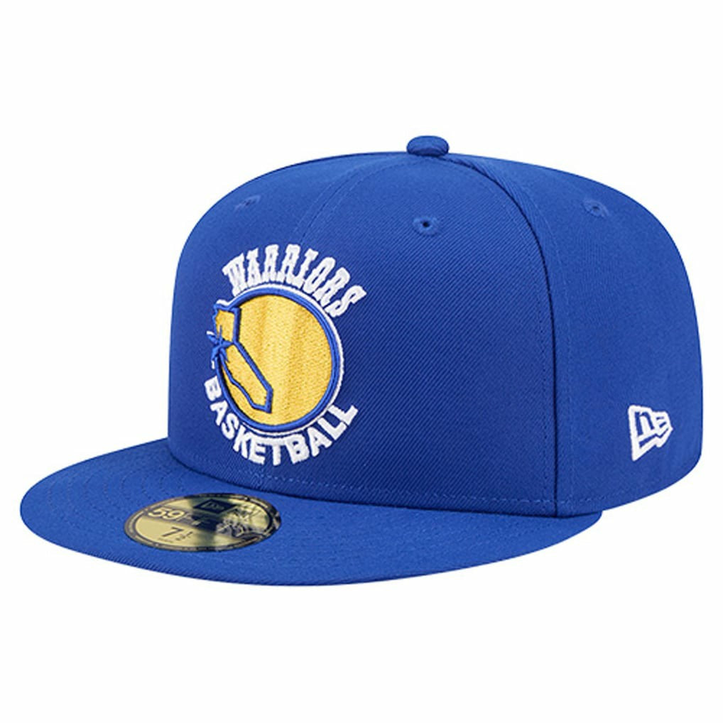 Golden State Warriors Core Logo 59FIFTY Fitted Hat Royal - New Era