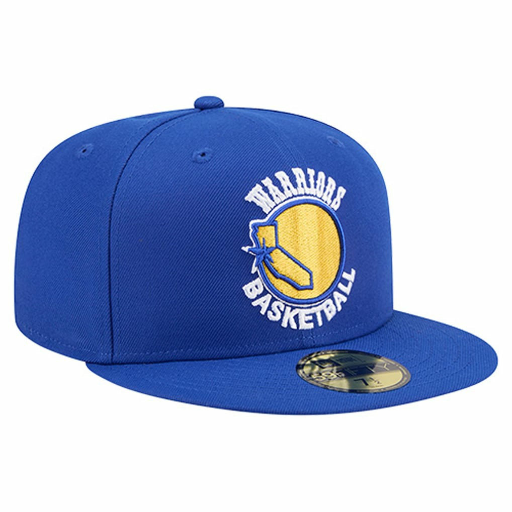 Golden State Warriors Core Logo 59FIFTY Fitted Hat Royal - New Era
