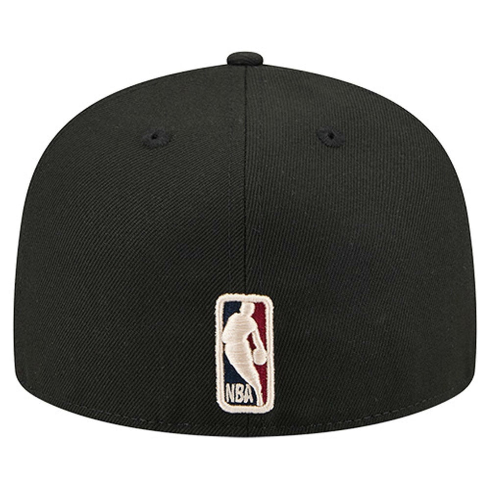 Miami Heat Core Logo 59FIFTY Fitted Hat Black - New Era