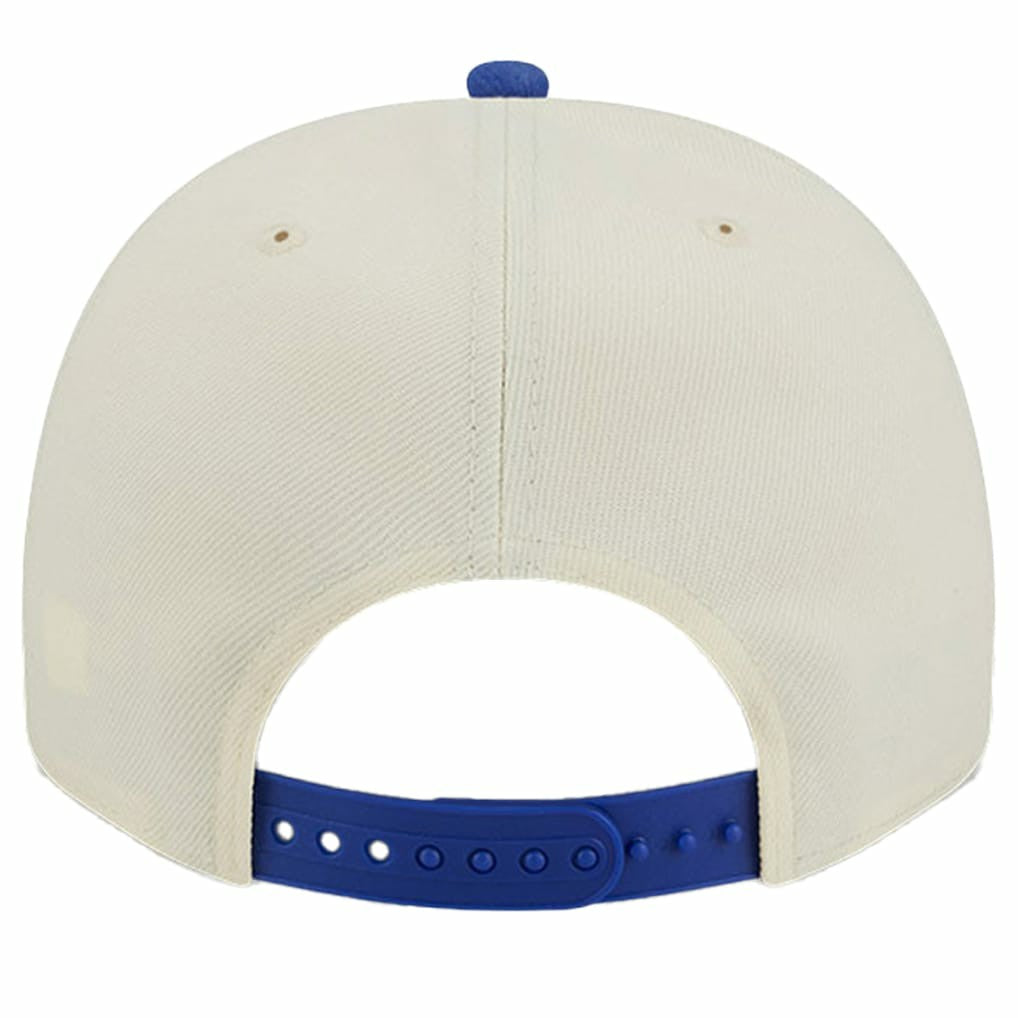 Philadelphia 76ers Illustrated Mascot 2-Toned Pre-Curved A-Frame 9FIFTY Adjustable Hat Cream - New Era