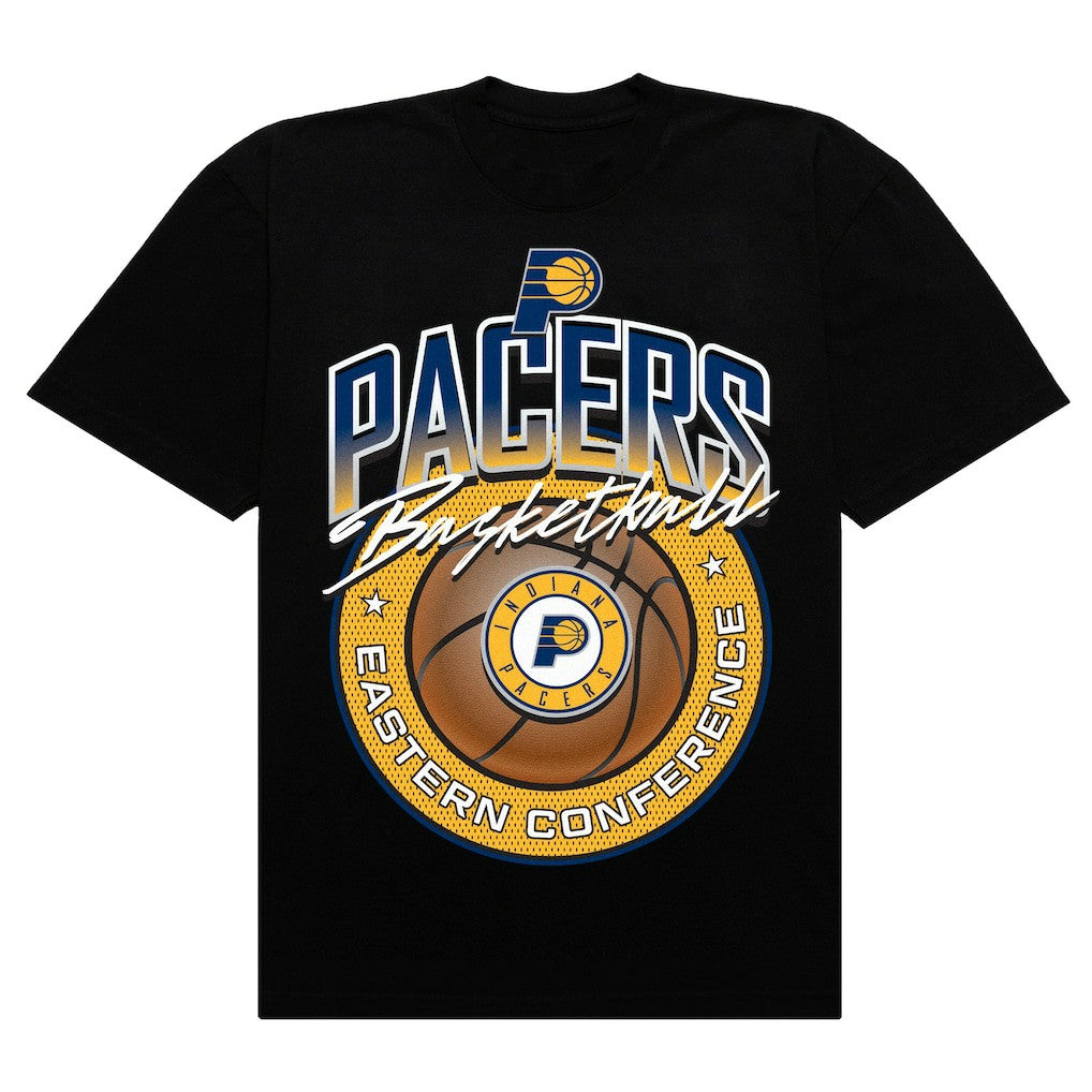 Indiana Pacers Authmade Basketball Mesh Premium T-Shirt Black outlet