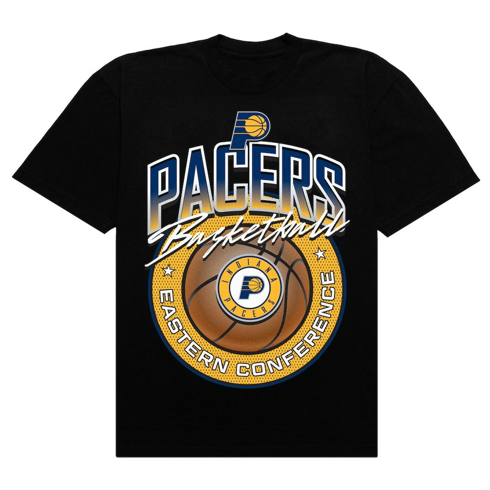 Indiana Pacers Authmade Basketball Mesh Premium T-Shirt Black outlet