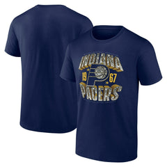 Indiana Pacers Quick Strides T-Shirt Navy