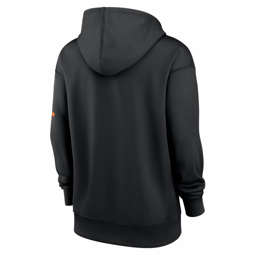 San Francisco Giants Nike Women's Authentic Collection City Connect Therma Hoodie - Black Hoodies
