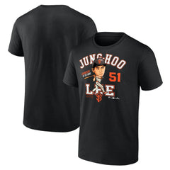 Jung Hoo Lee San Francisco Giants Fanatics Hometown Caricature T-Shirt - Black T-shirts