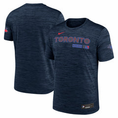 Toronto Blue Jays Nike Authentic Collection City Connect Velocity Dri-FIT T-Shirt - Navy T-shirts