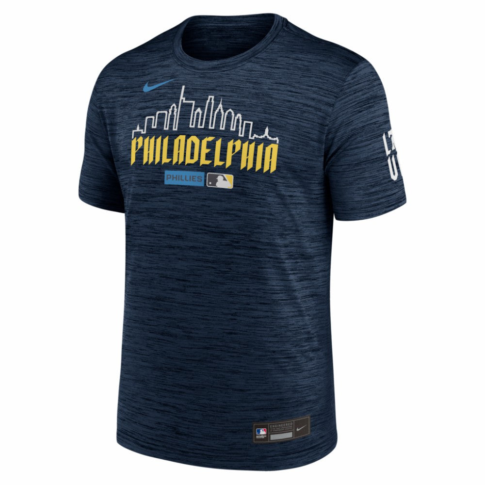 Philadelphia Phillies Nike Authentic Collection City Connect Velocity Dri-FIT T-Shirt - Navy T-shirts