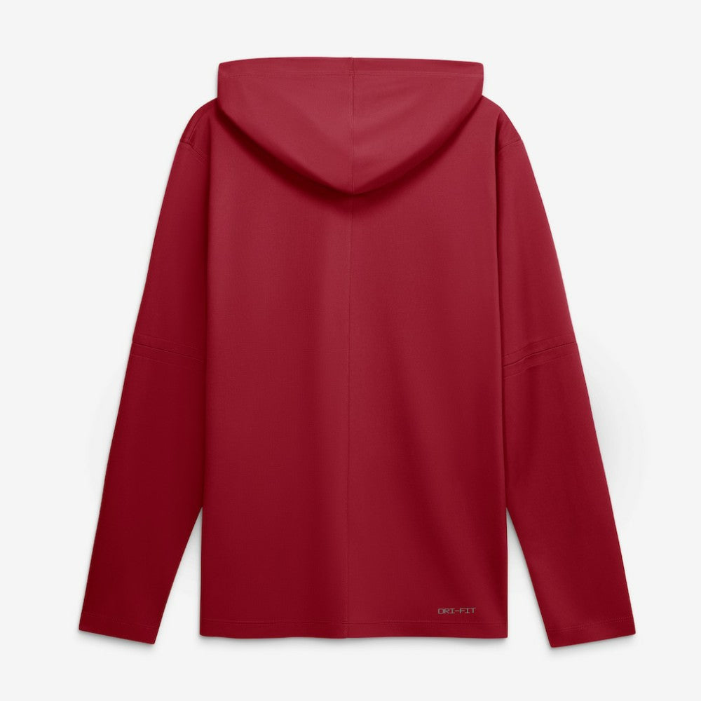 Cleveland Guardians Nike City Connect Dri-FIT Long Sleeve Hooded T-Shirt - Red T-shirts