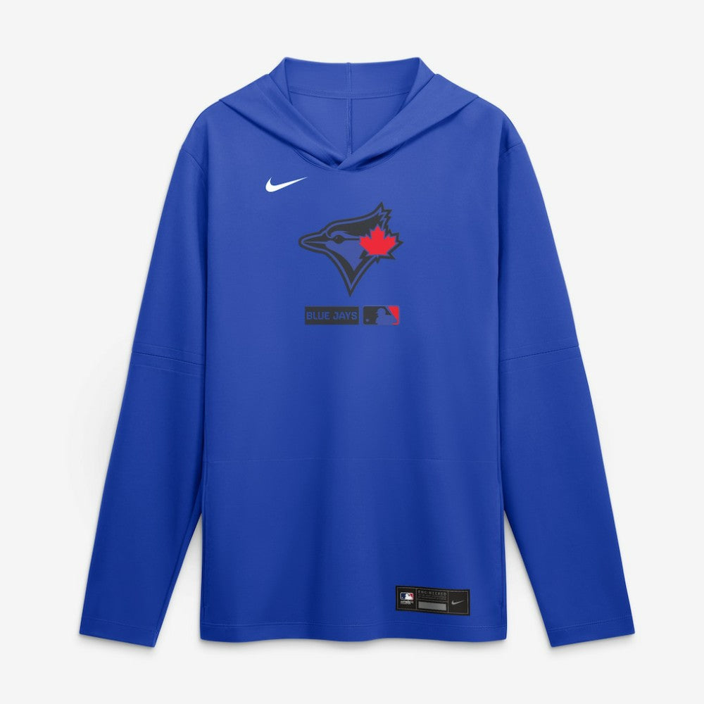 Toronto Blue Jays Nike City Connect Dri-FIT Long Sleeve Hooded T-Shirt - Royal T-shirts