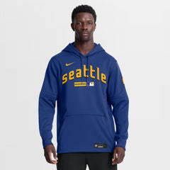 Seattle Mariners Nike Authentic Collection City Connect Therma-FIT Hoodie - Royal Hoodies