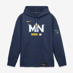 Minnesota Twins Nike Authentic Collection City Connect Therma-FIT Hoodie - Navy Hoodies