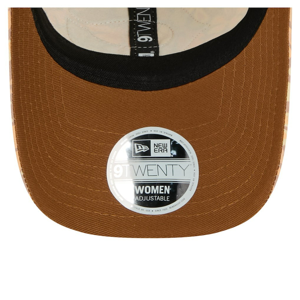 Chicago Bears New Era Women's Floral 9TWENTY Adjustable Hat - Tan Hats