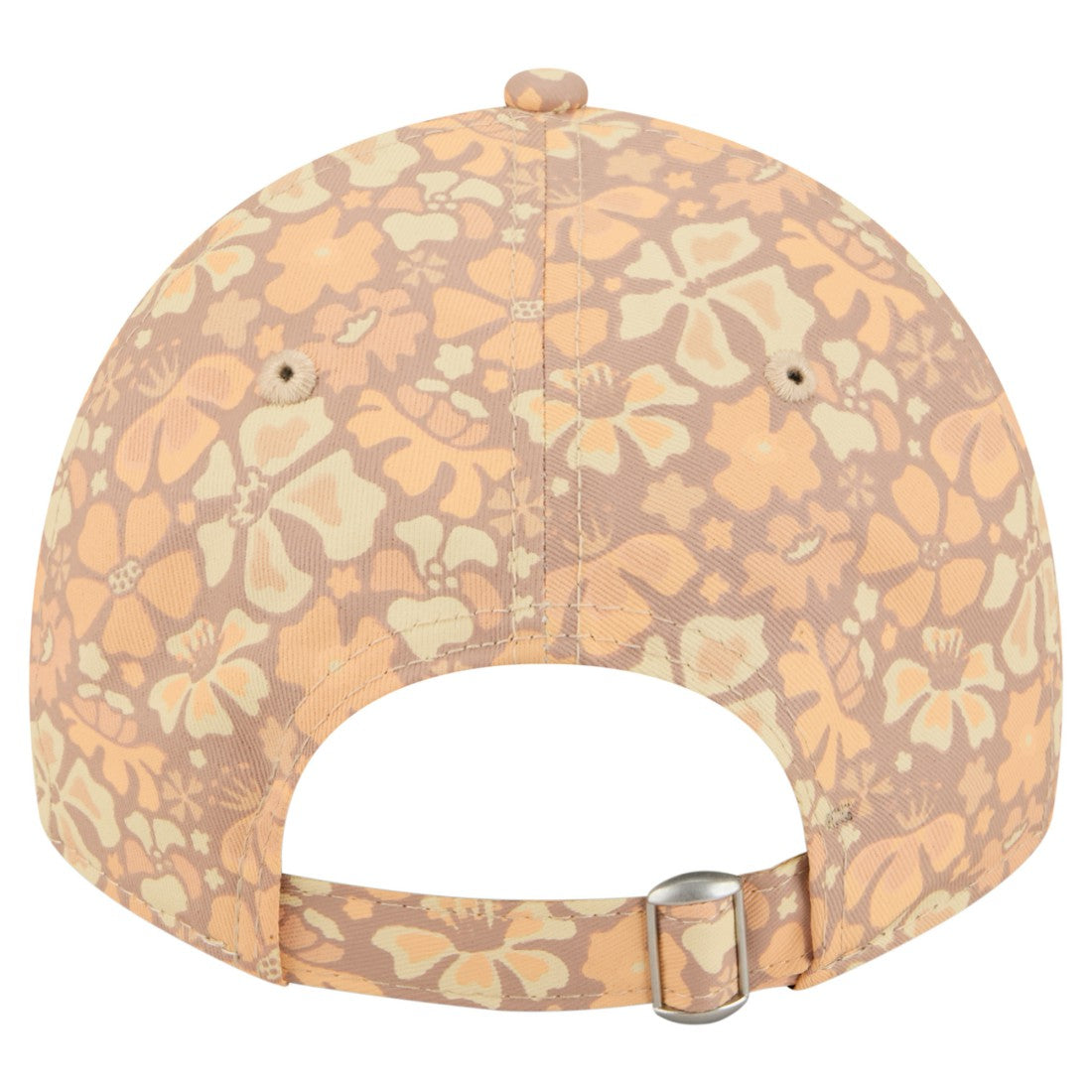 Green Bay Packers New Era Women's Floral 9TWENTY Adjustable Hat - Tan Hats