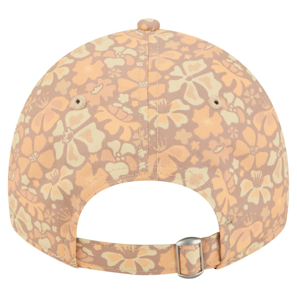 Green Bay Packers New Era Women's Floral 9TWENTY Adjustable Hat - Tan Hats