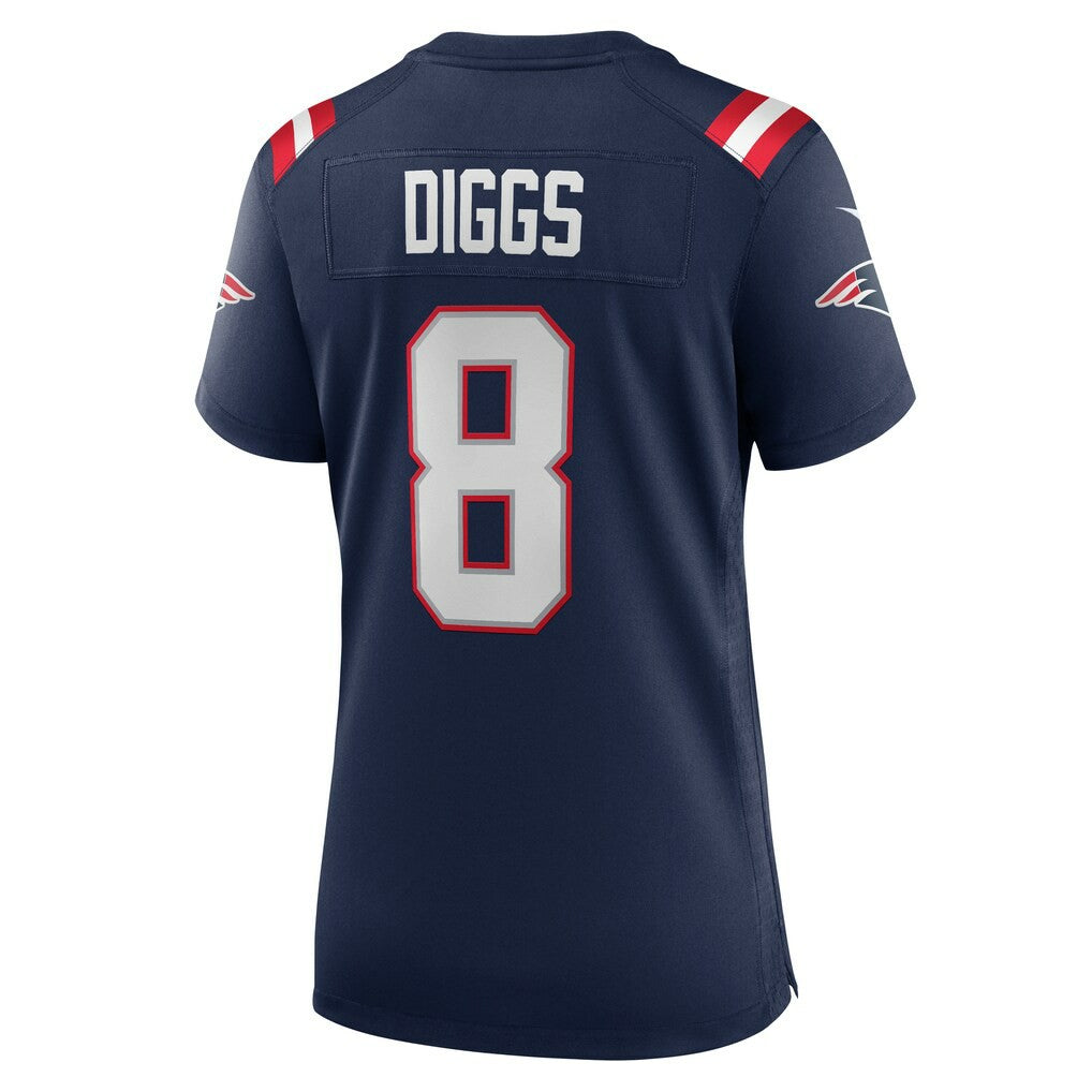 Stefon Diggs New England Patriots Women's Game Jersey - Navy Jerseys