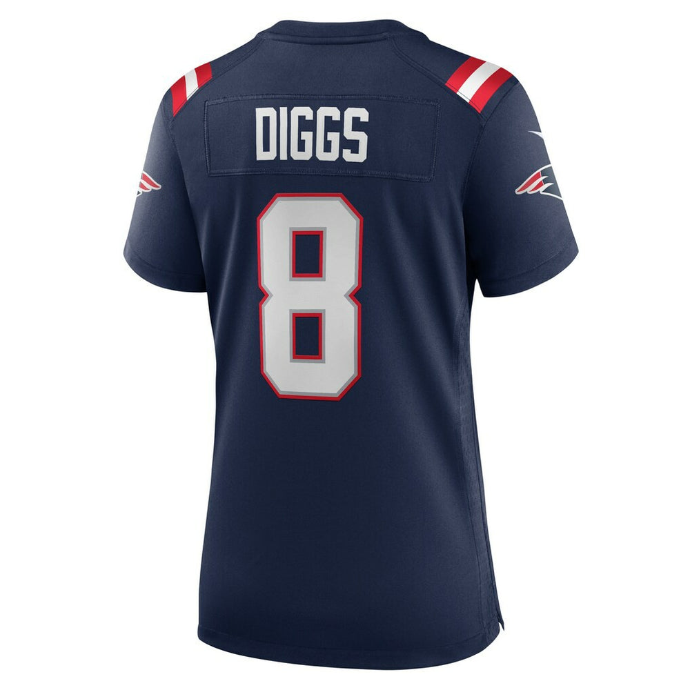 Stefon Diggs New England Patriots Women's Game Jersey - Navy Jerseys