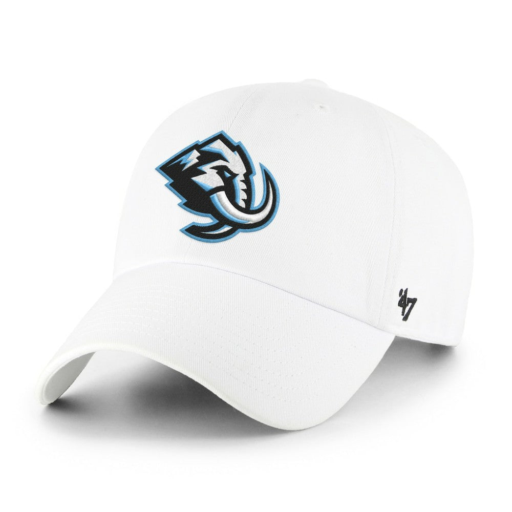 Utah Mammoth '47 Clean Up Adjustable Hat - White | US 203163033