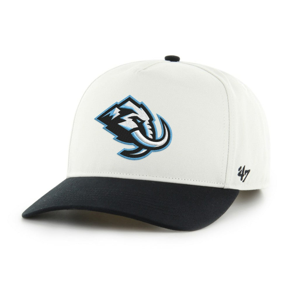 Utah Mammoth '47 Two-Tone Hitch Adjustable Hat - White/Black | US 203163036