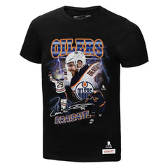 Leon Draisaitl Edmonton Oilers Mitchell & Ness 2.0 Player Graphic T-Shirt - Black | US 203164809