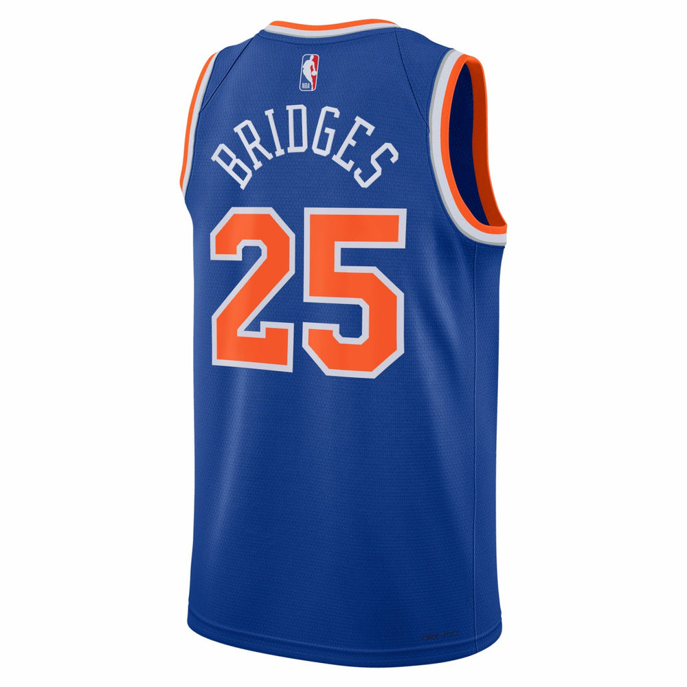 Mikal Bridges New York Knicks Unisex Swingman Jersey Icon Edition Blue - Nike