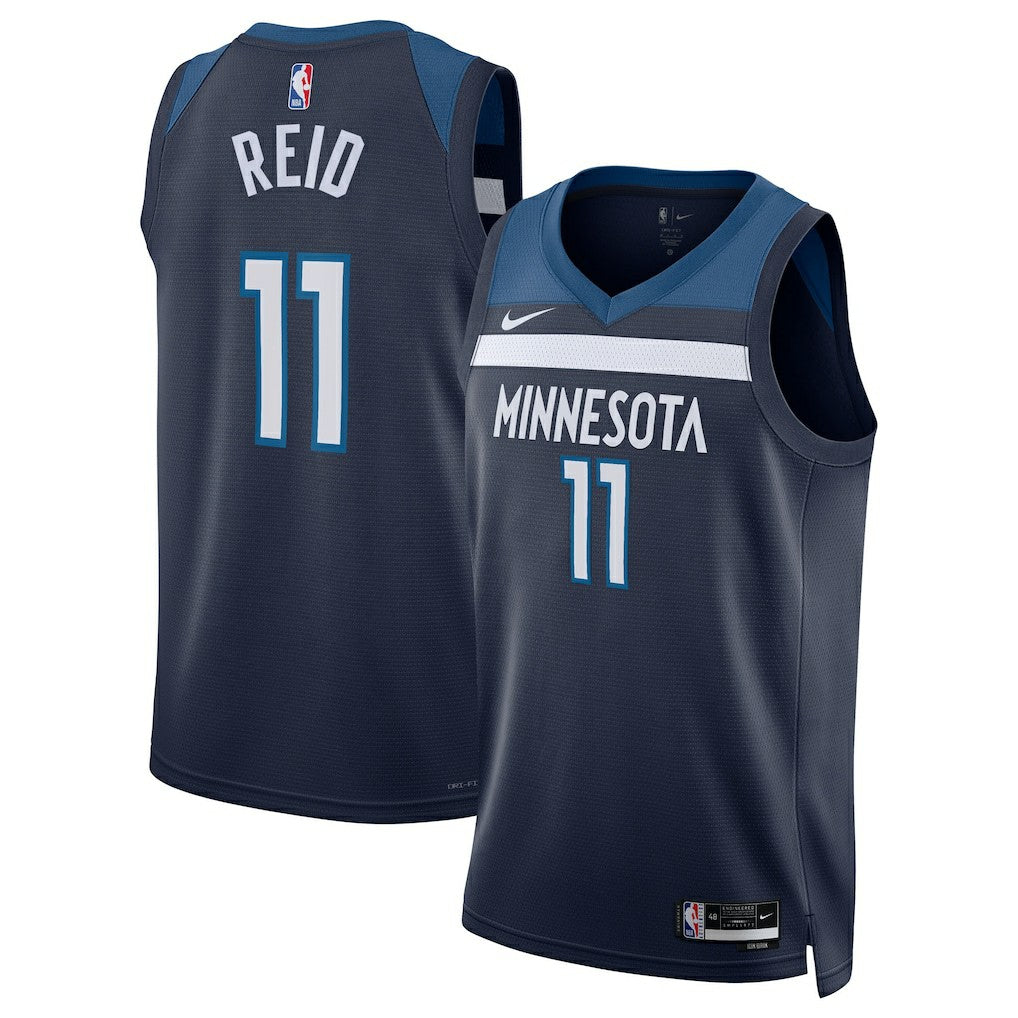 Naz Reid Minnesota Timberwolves Unisex Swingman Jersey Icon Edition Navy - Nike