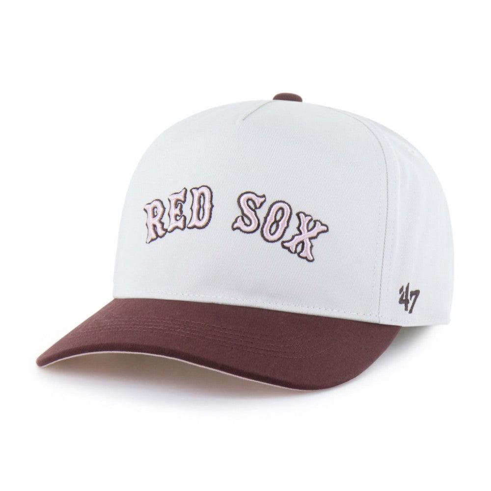 Boston Red Sox '47 Unisex Love Letter Adjustable Hitch Hat - Stone/Burgundy Hats