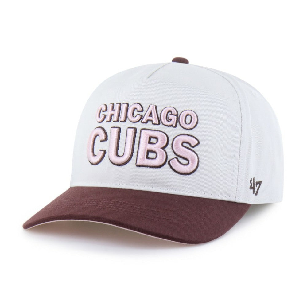 Chicago Cubs '47 Unisex Love Letter Adjustable Hitch Hat - Stone/Burgundy Hats
