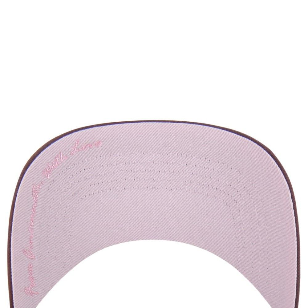 Cincinnati Reds '47 Unisex Love Letter Adjustable Hitch Hat - Stone/Burgundy Hats